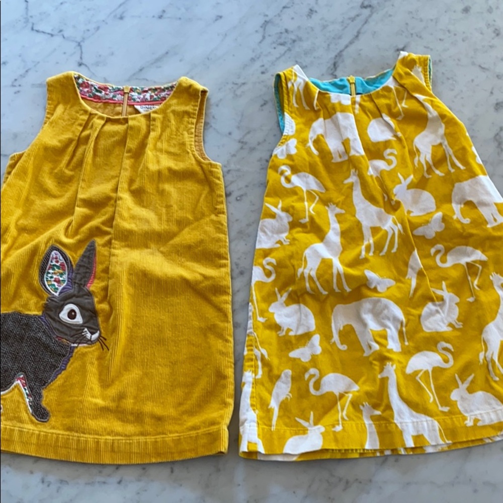 Mini Boden 4-5 year Cord Pinafore Dress